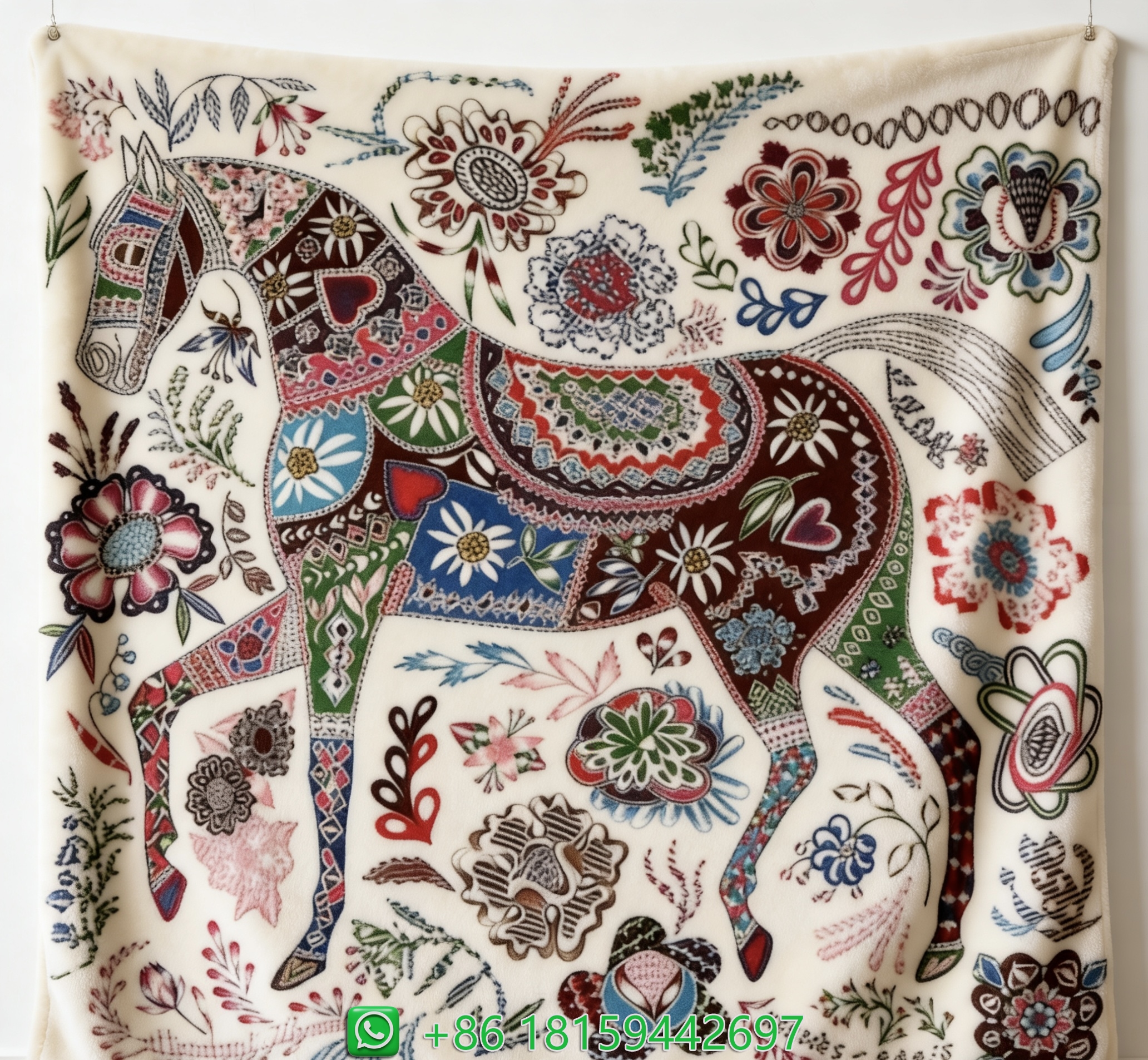 Hermes Throw Blankets